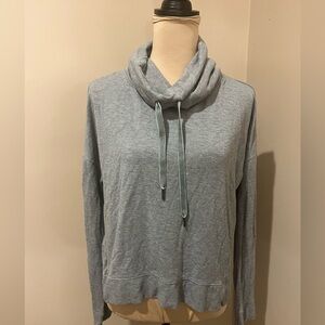 Ugg  Gray Cowl Neck Sweatshirt, size Large